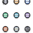 Load image into Gallery viewer, Rigid Industries 360-Series 4in LED Off-Road Drive Beam - RGBW (Pair) - Additional View 6