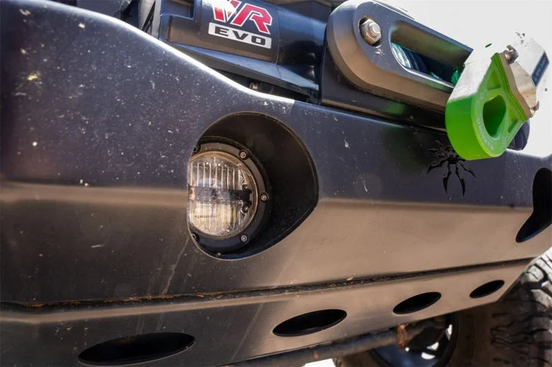 Rigid Industries 360-Series 4in LED Off-Road Spot Beam - RGBW (Pair) - Side View