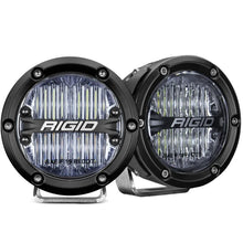 Load image into Gallery viewer, Rigid Industries 360-Series 4in LED SAE J583 Fog Light - White (Pair) - Main Product View