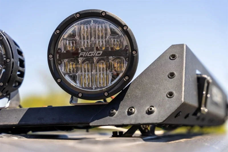 Rigid Industries 360-Series 6in LED Off-Road Drive Beam - RGBW (Pair) - Side View
