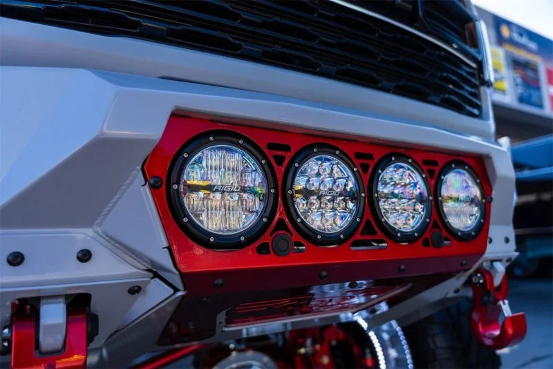 Rigid Industries 360-Series 6in LED Off-Road Drive Beam - RGBW (Pair) - Back View