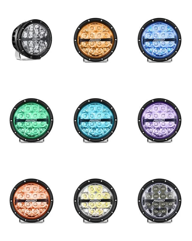 Rigid Industries 360-Series 6in LED Off-Road Spot Beam - RGBW - Additional View 5