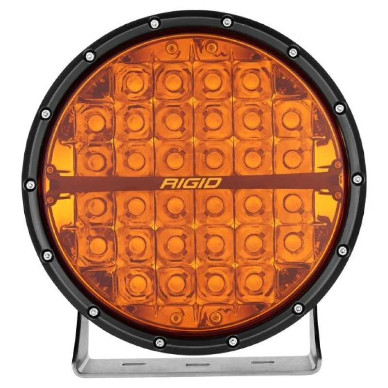 Rigid Industries 360-Series 9in LED Off-Road Spot Beam - Amber - Main Product View