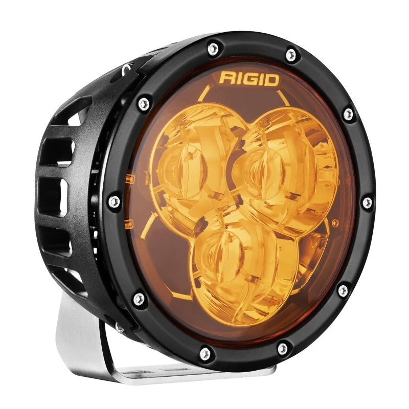 Rigid Industries 360-Series Laser 6in Amber PRO Amber Backlight - Main Product View