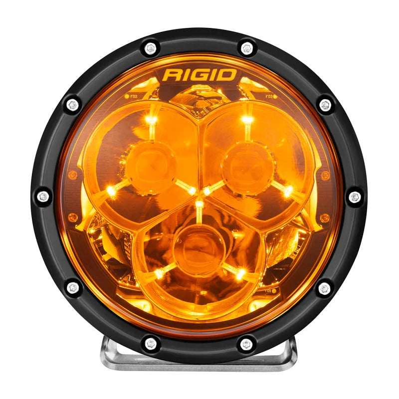 Rigid Industries 360-Series Laser 6in Amber PRO Amber Backlight - Additional View 6