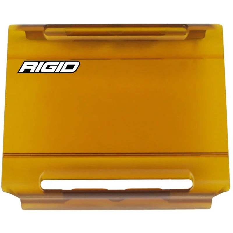 Rigid Industries 4in E-Series Light Cover - Yellow - Main Product View