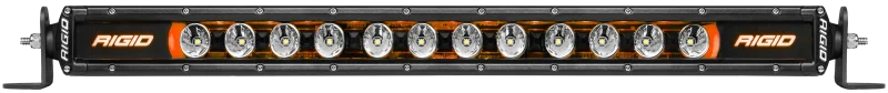 Rigid Industries 50in Radiance Plus SR-Series Single Row LED Light Bar with 8 Backlight Options - Installation View