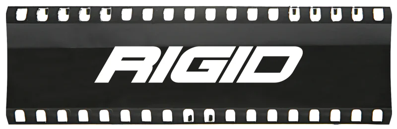 Rigid Industries 6in SR-Series Black Light Covers - 2pc - Side View