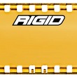 Load image into Gallery viewer, Rigid Industries 6in SR-Series Light Cover - Yellow - Side View