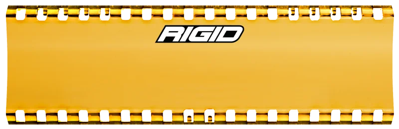 Rigid Industries 6in SR-Series Light Cover - Yellow - Side View