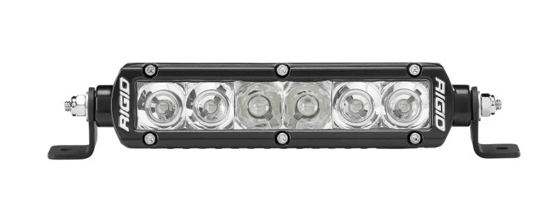 Rigid Industries 6in SR-Series PRO LED Light Bar - Spot/Flood Combo - Side View