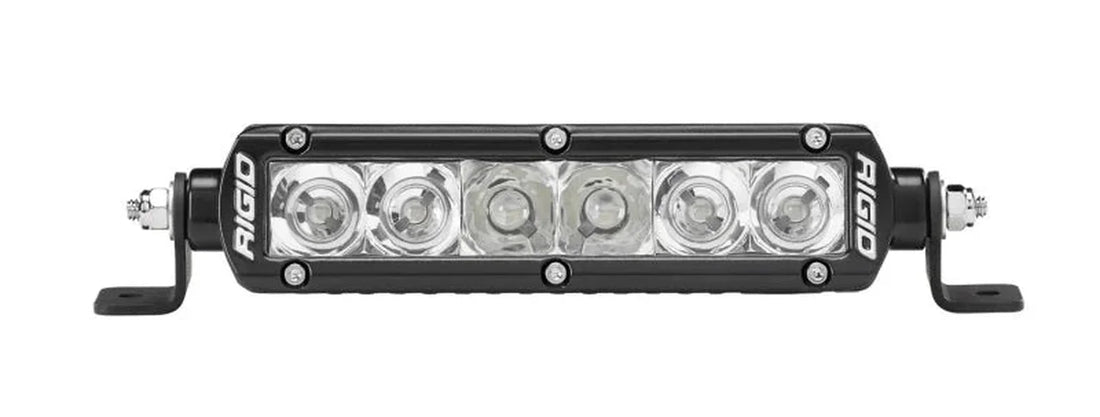 Rigid Industries 6in SR-Series PRO LED Light Bar - Spot/Flood Combo - Side View