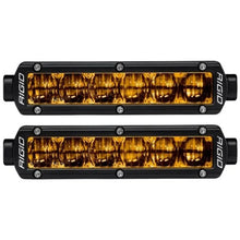 Load image into Gallery viewer, Rigid Industries 6in SR-Series Pro Dot / SAE Fog Lights (Pair) - Selective Yellow - Main Product View
