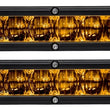 Load image into Gallery viewer, Rigid Industries 6in SR-Series Pro Dot / SAE Fog Lights (Pair) - Selective Yellow - Side View