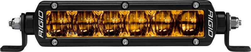Rigid Industries 6in SR-Series Pro Dot / SAE Fog Lights (Pair) - Selective Yellow - Installation View