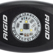 Load image into Gallery viewer, Rigid Industries A-Series Light - Black - High Strength - Amber - Side View
