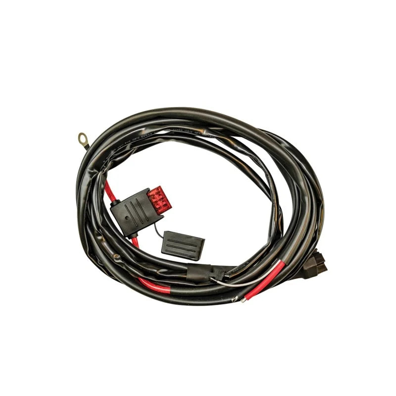 Rigid Industries Adapt Large Light Bar Wire Harness w/60 Amp Relay and Fuse - Side View