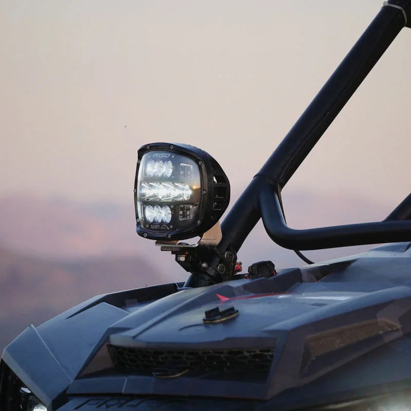 Rigid Industries Adapt XP Xtreme Powersports LED Light (Single) - Side View