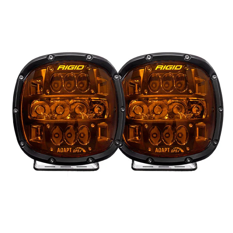 Rigid Industries Adapt XP w/ Amber PRO Lens (Pair) - Main Product View