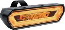 Load image into Gallery viewer, Rigid Industries Chase Tail Light Kit w/ Mounting Bracket - Amber - Side View