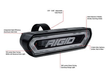 Load image into Gallery viewer, Rigid Industries Chase Tail Light Kit w/ Mounting Bracket - Amber - Installation View