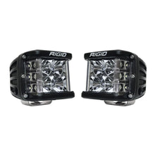 Load image into Gallery viewer, Rigid Industries D-SS - Flood - Set of 2 - Black Housing - Side View