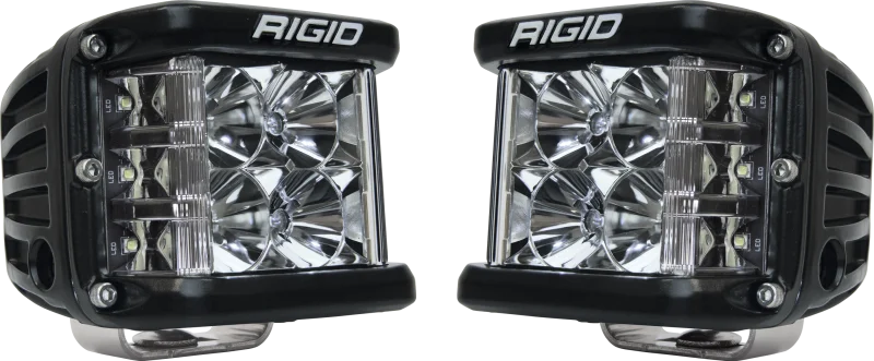 Rigid Industries D-SS - Flood - Set of 2 - Black Housing - Detail View