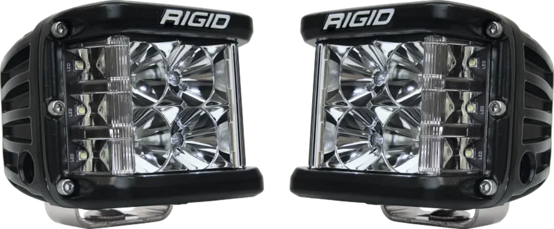 Rigid Industries D-SS - Flood - Set of 2 - Black Housing - Detail View