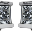 Load image into Gallery viewer, Rigid Industries D-SS - Flood - Set of 2 - White Housing - Side View