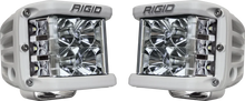 Load image into Gallery viewer, Rigid Industries D-SS - Flood - Set of 2 - White Housing - Side View