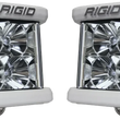 Load image into Gallery viewer, Rigid Industries D-SS - Flood - Set of 2 - White Housing - Side View