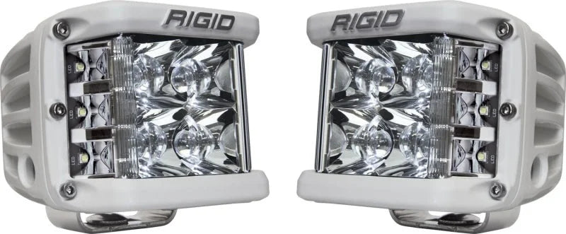 Rigid Industries D-SS - Spot - Set of 2 - White Housing - Main Product View