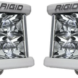 Load image into Gallery viewer, Rigid Industries D-SS - Spot - Set of 2 - White Housing - Side View