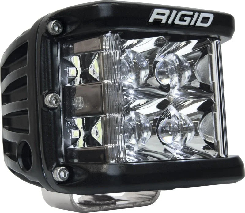 Rigid Industries D-SS - Spot - Single - Black Housing - Side View