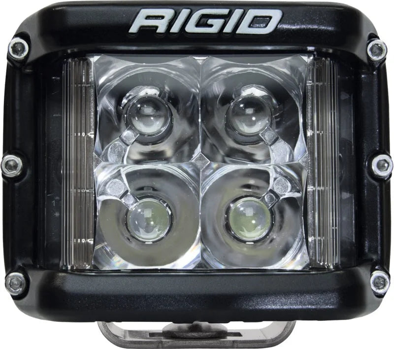 Rigid Industries D-SS - Spot - Single - Black Housing - Back View
