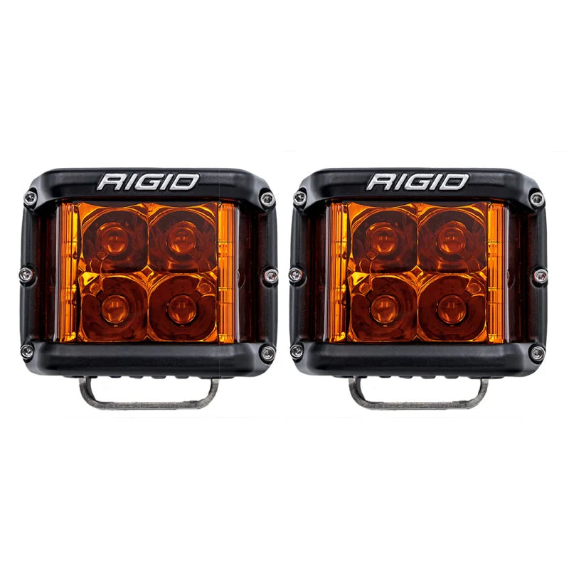 Rigid Industries D-SS Spot w/ Amber PRO Lens (Pair) - Main Product View