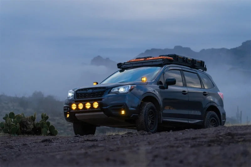 Rigid Industries D-SS Spot w/ Amber PRO Lens (Pair) - Installation View