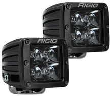 Load image into Gallery viewer, Rigid Industries D-Series Midnight Edition - Spot - Set of 2 - Side View