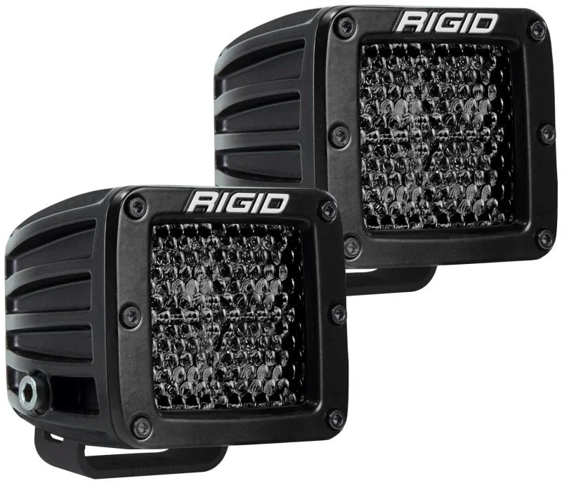 Rigid Industries D Series PRO Midnight Edition - Spot - Diffused - Pair - Main Product View