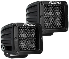 Load image into Gallery viewer, Rigid Industries D Series PRO Midnight Edition - Spot - Diffused - Pair - Side View