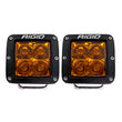 Load image into Gallery viewer, Rigid Industries D-Series Spot w/ Amber PRO Lens (Pair) - Main Product View