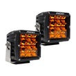 Load image into Gallery viewer, Rigid Industries D-XL Pro Spot Lens - Amber (Pair) - Side View