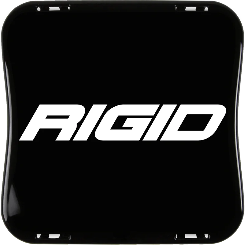 Rigid Industries D-XL Series Light Cover - Black - Side View