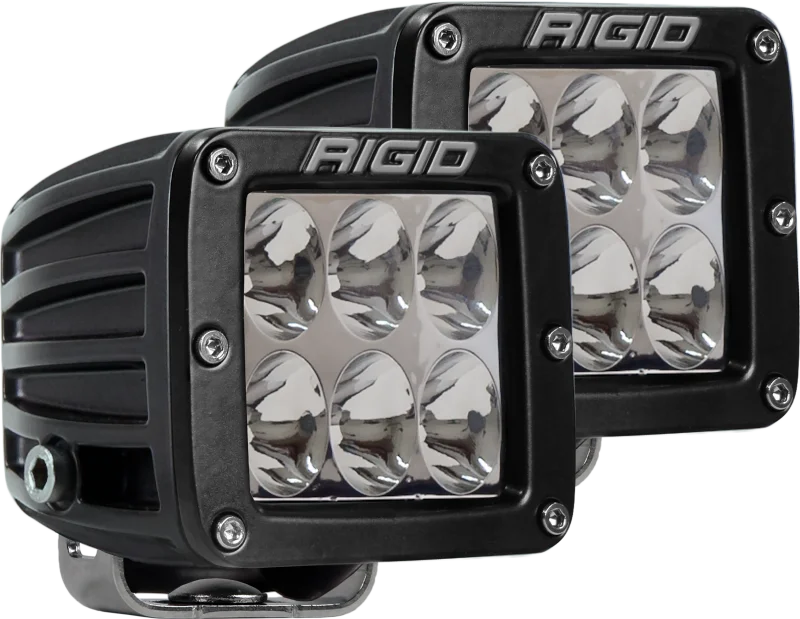 Rigid Industries D2 - Driving - Set of 2 - Side View