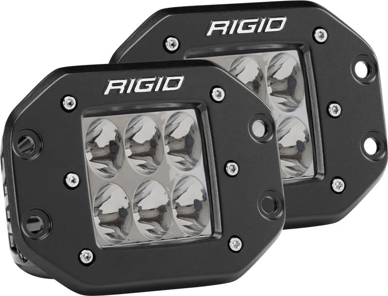 Rigid Industries D2 - Flush Mount - Driving Pair - Main Product View