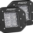 Load image into Gallery viewer, Rigid Industries Dually - Flush Mount - 60 Deg. Lens - Set of 2 - Side View