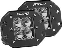 Load image into Gallery viewer, Rigid Industries Dually - Flush Mount - Flood - Set of 2 - Main Product View