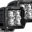 Load image into Gallery viewer, Rigid Industries Dually - Spot - Set of 2 - Side View