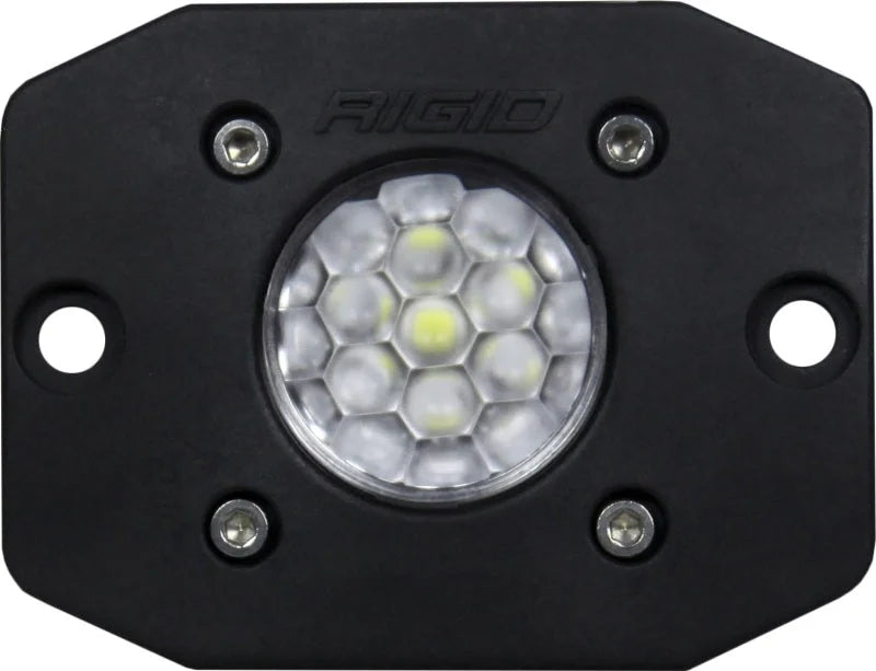 Rigid Industries Ignite Diffused - FM - Black - Side View