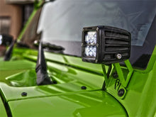 Load image into Gallery viewer, Rigid Industries Jeep JK - A-Pillar Mount Kit - Mounts set of Dually/D2 - Side View